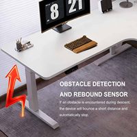 Bureau de jeu en forme de L de haute qualité à prix d'usine, bureau d'angle pour ordinateur, bureau réglable en hauteur avec support pour écran