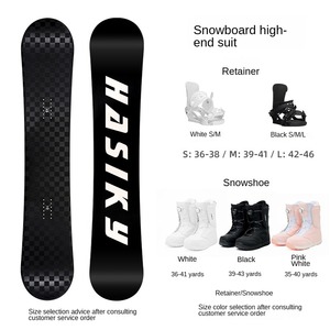 Snowboards tout-terrain haut de gamme personnalisés Hasiky avec base sinterisée, équipement de snowboard bidirectionnel - Product Image 3