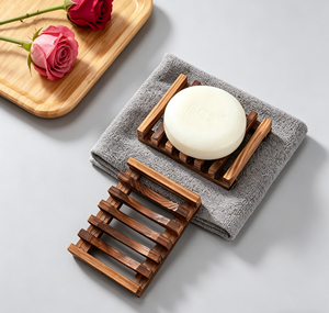 Handmade <strong>Wooden</strong> Mini Portable Soap <strong>Dish</strong> for <strong>Bathroom</strong> Restaurants &amp; Public Places - Product Image 2