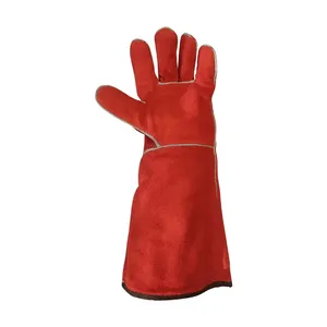 Guanto da saldatura Juba 40840 0 10 XL Weldy, Rosso - Product Image 2