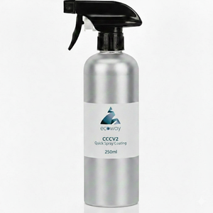ECOWAY CCCV2 น้ำยาเคลือบเซรามิกคุณภาพสูงสำหรับรถยนต์ โพลีไซลอกเซน/โพลีไซลาซาน 250 มล. ป้องกันน้ำและคราบสกปรก ฉีดพ่นได้รวดเร็ว - Product Image 2