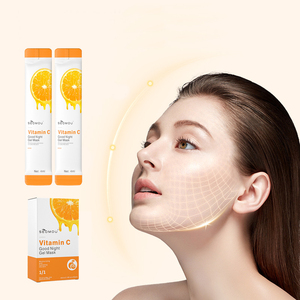 Vitamina C <span class=keywords><strong>Buenas</strong></span> <span class=keywords><strong>noches</strong></span> Mascarilla congelada Extracto de jalea real Hidratante Reparación Iluminador Paquete facial para dormir - Product Image 5