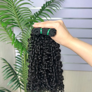 12a Fumi Super Double Drawn Virgin Human Hair Pixie Curly Bundles - Product Image 6