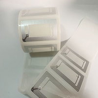 7645 76*45mm Taille de l'antenne N-TAG 213 215 Puce NFC Contrôle d'accès Carte de membre Transparent Humide Incrustation RFID Tag Access