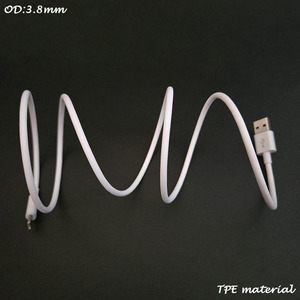 Teléfonos móviles Android más baratos normales Cables de transferencia de datos USB a USB C rectos de carga rápida - Product Image 4