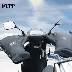 Manchons de guidon de scooter gants de guidon de cyclomoteur imperméables pour la poignée d'hiver - Product Image 1