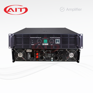 AIT LA1000 2CH Amplifier Transformer Metal Kelas Tur 1000W 2/8 Ohm Kelas AB Solusi Suara Live untuk Sewa Teater, Acara, Handal - Product Image 3