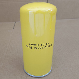 Manny Screw Compressor Spare Parts Oil Filter 04.04.3.0001 Replacement Filter Factory - Product Image 1