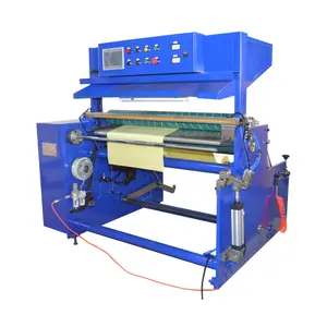 Good Quality Easy Operation Different Size Wallpaper Rolling Rewinder Machine With Touch Screen
