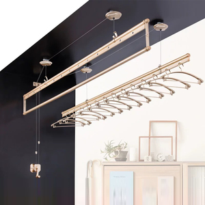 Giá Phơi Quần Áo Bằng Tay Giá Treo Trần Bằng Nhôm - Product Image 1