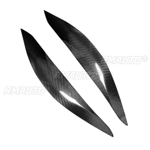 1 par de cubiertas de fibra de carbono real para faros delanteros de coche, para Subaru Impreza 2015 2016 2017 2018 2019, accesorios para coche - Product Image 3