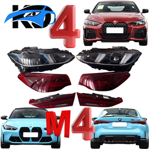 Kit de Conversión en Stock, Actualización de Luces Automáticas Plug and Play, Faros Traseros y Delanteros para <span class=keywords><strong>BMW</strong></span> Serie 4 G22 G26, Actualización a <span class=keywords><strong>M4</strong></span> G82 G83 - Product Image 1