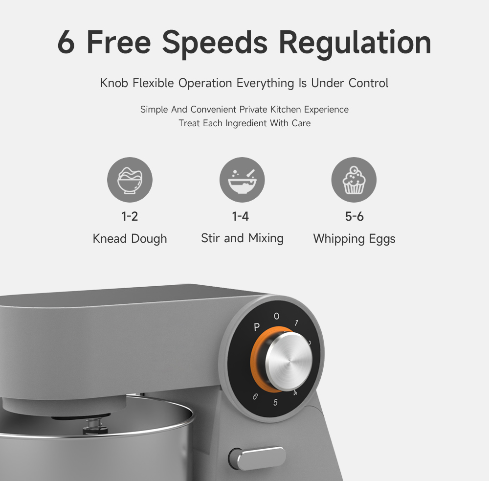 3 in 1 Pastry Stand Food Mixer Household 1200W Kitchen Stand Bread Spiral Dough Mixers Cake Electric Food Mixers With Blender