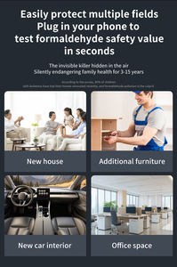 מכשיר בדיקת פורמלין מדויק עם אפליקציה לנייד עבור התראות בטיחות - Product Image 4