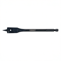 Foret à bois DeWalt 1/2 po à tige hexagonale noire DT4777-QZ pour percer les bois