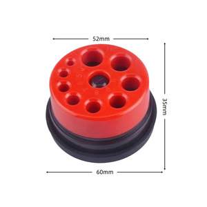 Cubierta antipolvo para taladro eléctrico Yili, protector de plástico con orificios múltiples de 4-12 mm para perforación - Product Image 4