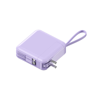 新款 5000mAh 容量 PD 22.5W 二合一快速充电移动电源，带插头充电器和 USB 数据线 - Product Image 4