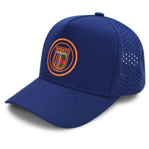 Gorra de Béisbol de 5 Paneles con Logotipo Personalizado Bordado, Perforada con Láser, Transpirable, de Dos Tonos en Contraste, Gorras Deportivas - Product Image 5
