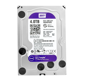 Disco Duro de Alta Capacidad de 4 TB <span class=keywords><strong>WD40PURZ</strong></span> 5400 RPM SATA 6 Gb/s para Almacenamiento en Estaciones de Trabajo NVR DVR - Product Image 3
