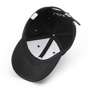 Casquettes de golf et de baseball rayées OEM ODM avec logo brodé, 6 panneaux, 100 % coton, tissu courant, personnalisables, unisexe - Product Image 2