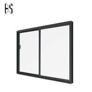 Ventana Corredera de Vidrio con Marco de Aleación de Aluminio, Doble Vidrio Templado, Insonorización y Aislamiento Térmico para el Hogar, MOQ Bajo - Product Image 2