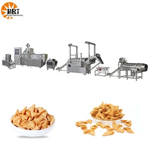 Línea de Producción de Snacks Fritos, Extrusora de Doble Tornillo para Elaboración de Chips de Maíz y Bugles - Product Image 2