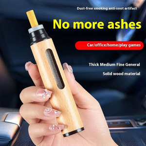 Accesorios para Fumar Cenicero de Bolsillo Portátil de Madera sin Ceniza de Cigarrillo para Oficina Auto Hogar con Logo Personalizado - Product Image 2
