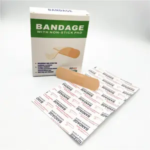 Chinese Adhesive Plaster In Stock PE 7.2*1.9mm Skin Color Bandage Dresses Medical Band Aid