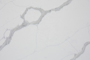 Modern Calacatta <strong>Quartz</strong> Slabs Factory Direct Kitchen <strong>Countertops</strong> Artificial Stone with Fish belly <strong>Veins</strong> - Product Image 5
