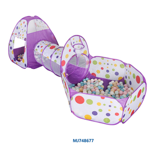 Tente de terrain de jeu intérieure/extérieure pliable portable et nouveau jouet de <span class=keywords><strong>tunnel</strong></span> pour les <span class=keywords><strong>jeux</strong></span> de balle de mer pour enfants - Product Image 3