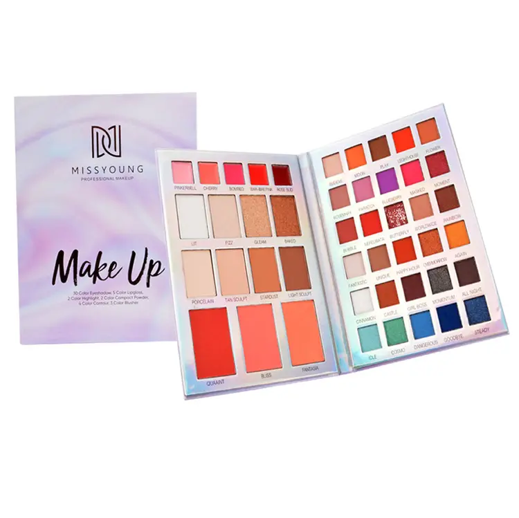 35 Colors Eye shadow 6 Color Highlight 3 Color Blush Make up kit Beauty women make up Eye shadow Palette