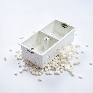 Granulés de PVC rigide à haute isolation - Qualité électrique pour raccords de conduites |   Résistant aux flammes - Product Image 1