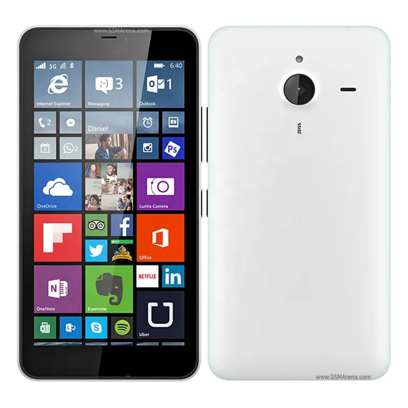 Lumia 640 XL cep telefonu çift SIM kart 5.7 "13MP dört çekirdekli 1GB 8GB Unlocked cep telefonları