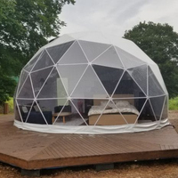 Tente Igloo d'extérieur de luxe, Igloo géomantique, dôme, maison, avec couche isolante