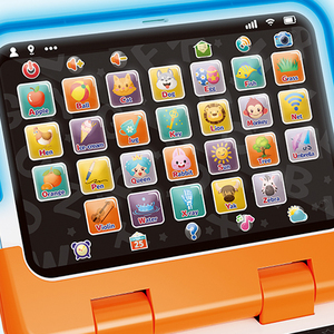 <span class=keywords><strong>Ordinateur</strong></span> portable <span class=keywords><strong>éducatif</strong></span> 2-en-1 pour enfants : jouet d'apprentissage précoce de l'alphabet et de l'orthographe, machine tactile pour l'éveil <span class=keywords><strong>éducatif</strong></span> - Product Image 3