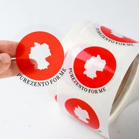 Feuille d'autocollants d'étiquettes auto-adhésives à impression personnalisée fabricant d'autocollants imperméables en vinyle pour logo