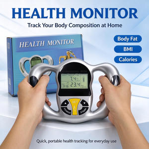 Batteriebetriebenes Handgerät zur Körperzusammensetzungsanalyse BIA Fettmessgerät für Fitness-Studio und Zuhause Tragbarer & <span class=keywords><strong>BMI</strong></span>-Gesundheitstester - Product Image 5