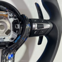 Volant en fibre de carbone forgé pour BMW F30 F31 F32 F34 F10 F18 M3 M4 M5 M6 X5 X6 F80 F82 F83 F90 Volante personnalisé