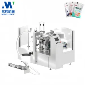 Automatic Filling Polythene Sealing Bag Packing Stretch Auto Vacuum Seal Packaging Machine Case Packer Sachet Pack Food Wrapping