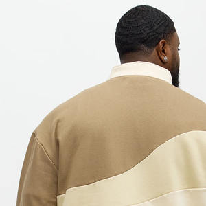 ชุดวอร์มผ้าถักแห้งเร็ว 100% ผ้าฝ้าย พิมพ์ลายเรียบ สไตล์ลำลองสำหรับฤดูหนาว เหมาะสำหรับใส่ในชีวิตประจำวัน  สำหรับผู้ชาย  พร้อมโลโก้แบบกำหนดเอง - Product Image 5