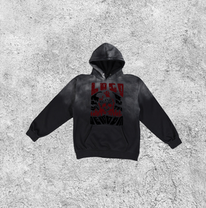 Sudadera con Capucha Cuadrada Estilo Vintage, Lavado Ácido, Desgastada, de Poliéster/Algodón, Felpa Francesa Gruesa, Unisex, Talla XL, Transpirable - Product Image 2