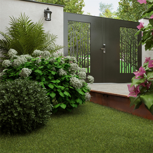Durable Corten Steel Rectangle Garden <b>Edging</b> Weatherproof for Landscape Lawn and Yard <b>Border</b> - Product Image 6