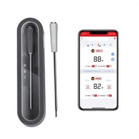 Thermomètre alimentaire intelligent sans fil de cuisine d'usine directe Bbq thermomètre à viande numérique pour la viande