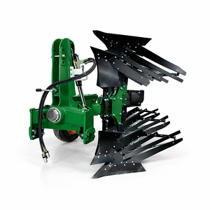 Heavy Duty Hydraulic 3-Point Hitch Mounted 1LF-435 Tractor Reversible Plow for Agricultural Soil Tillage and <b>Farming</b> - Product Image 2