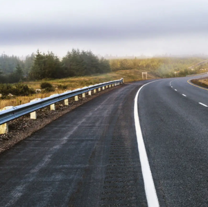 Complete Highway Guardrail System Including Beam Panel Post Spacer Block And Fasteners - Product Image 6
