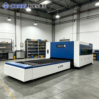 Máquina de Corte Láser CORAL CRL-3015BW-3000W, Cerrada, de Doble Plataforma y Multipotencia para Fabricación de Acero y Metal