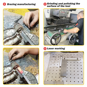 Chất Lượng Cao Kc50 Tungsten <span class=keywords><strong>Carbide</strong></span> Máy Tiện Công Cụ Rộng Vuông Lưỡi Cứng Hợp Kim Uf20 Cắt Tip Phẳng Hàn lưỡi Biến Công Cụ OEM - Product Image 6