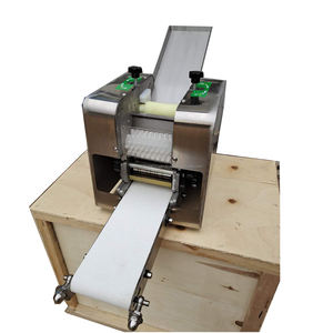 Venta caliente comercial automático Wonton Wrappers Maker Machine Dumpling Gyoza Wrappers que hace la máquina con componente de motor central - Product Image 5