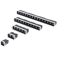 Mini lampes à grille LED 2w 4w 10w 20w 30w, projecteurs encastrés, grille linéaire, downlight