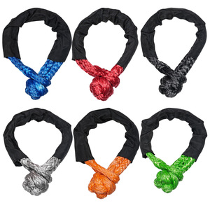 Ganchos de Remolque de Acero de 17 Toneladas con Grillete Suave para Recuperación de Vehículos y Asistencia en Carretera - Product Image 1